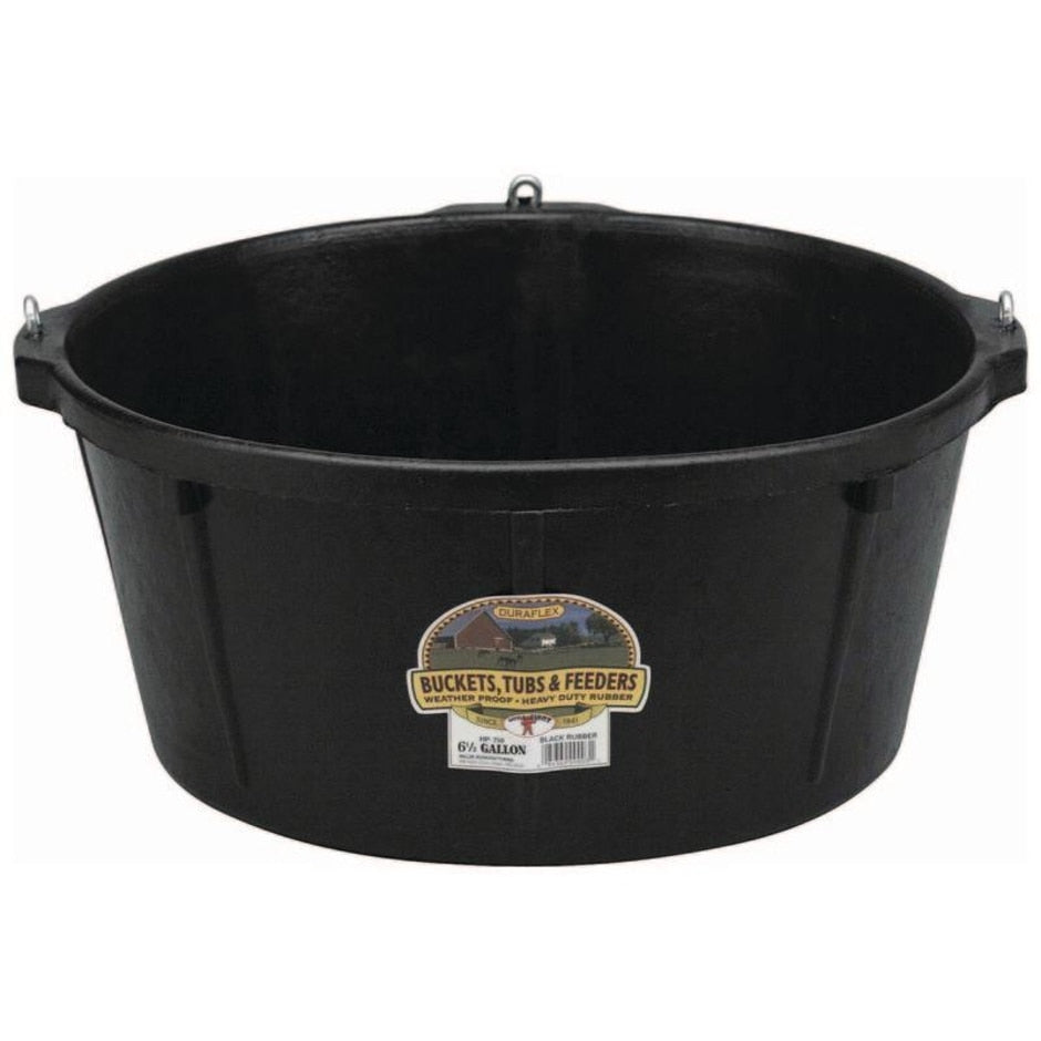 Little Giant, LITTLE GIANT RUBBER FEEDER TUB W/HOOKS