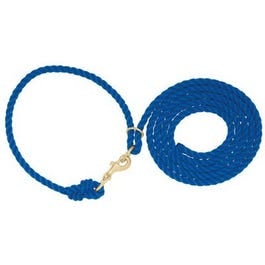 Weaver Leather, Livestock Neck Rope, Blue Poly, 1/2-In. x 10-Ft.