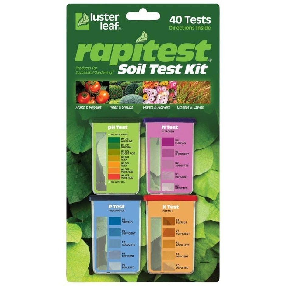 Luster Leaf, Luster Leaf Rapitest Soil Test Kit 4 Values