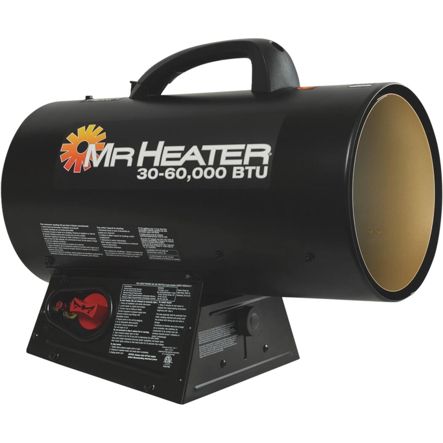 Mr. Heater, MR. HEATER 30-60,000 BTU Propane QBT Forced Air Heater