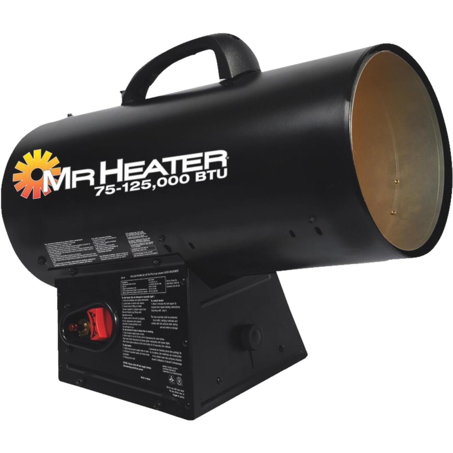 Mr. Heater, MR. HEATER 75-125,000 BTU Propane QBT Forced Air Heater