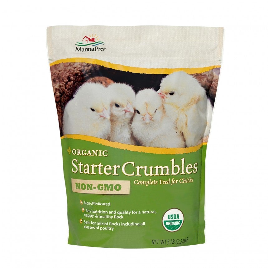 Manna Pro, Manna Pro Organic Starter Crumbles