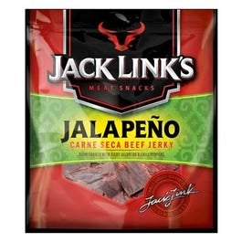 Jack Link's, Meat Snack, Jalapeno Beef Jerky, 2.85-oz.