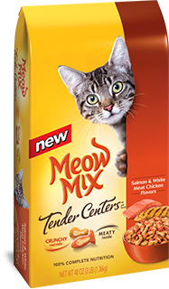 Meow Mix, Meow Mix Tender Salmon and White Meat Chicken Flavors Dry Cat Food