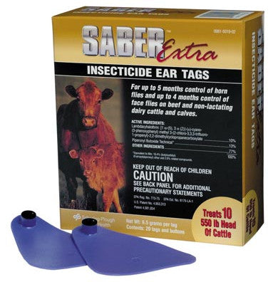 Merck, Merck Saber™ Extra Insecticide Ear Tags