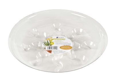 MidWest, Midwest Air Technologies Inc. Heavy Duty Clear Plastic Plant Saucer