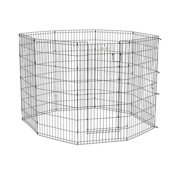 MidWest, Midwest Life Stages Pet Exercise Pen with Door 8 Panels