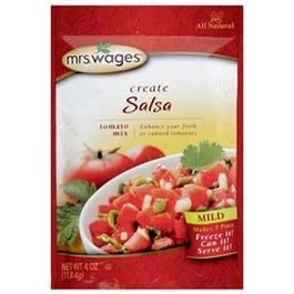 Mrs. Wages, Mild Salsa Canning Mix, 4-oz.