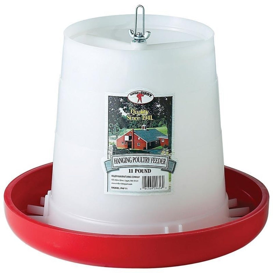 Little Giant, Miller Plastic Hanging Poultry Feeder