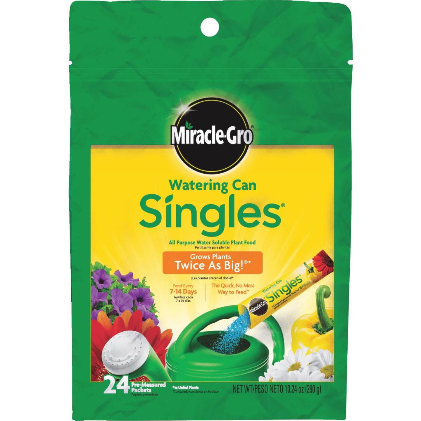Miracle Gro, Miracle-Gro Watering Can Singles 24-8-16 Dry Plant Food (24-Count)