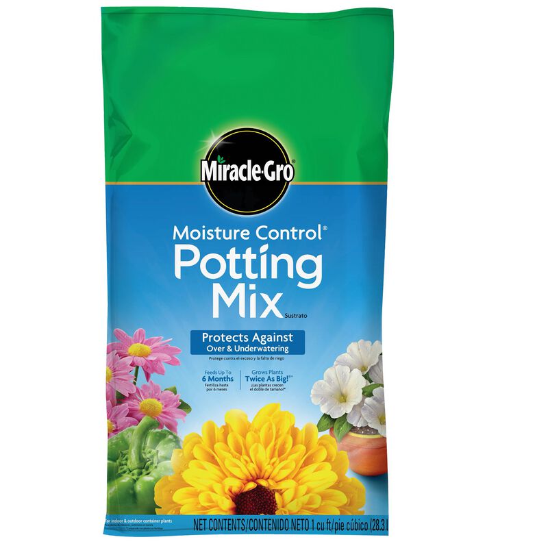 Miracle Gro, Miracle-Gro® Moisture Control Potting Mix 1 cu. ft.