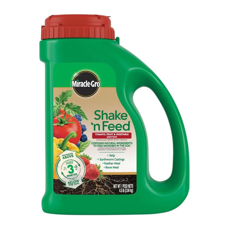 Miracle Gro, Miracle-Gro® Shake 'N Feed Tomato, Fruit & Vegetable Plant Food 4.5 Lb.