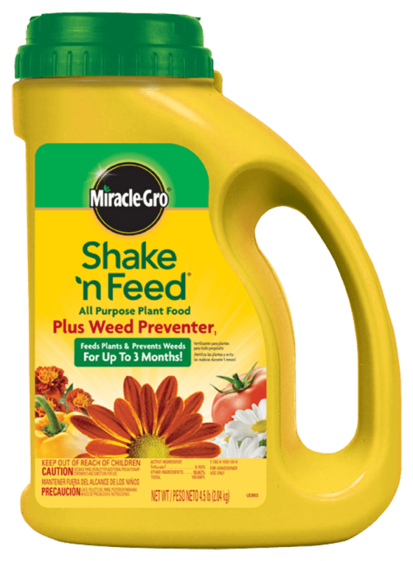 Miracle Gro, Miracle-Gro® Shake 'N Feed® All Purpose Plant Food Plus Weed Preventer₁