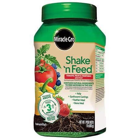 Miracle Gro, Miracle-Gro® Shake 'n Feed® Tomato, Fruit & Vegetable Plant Food