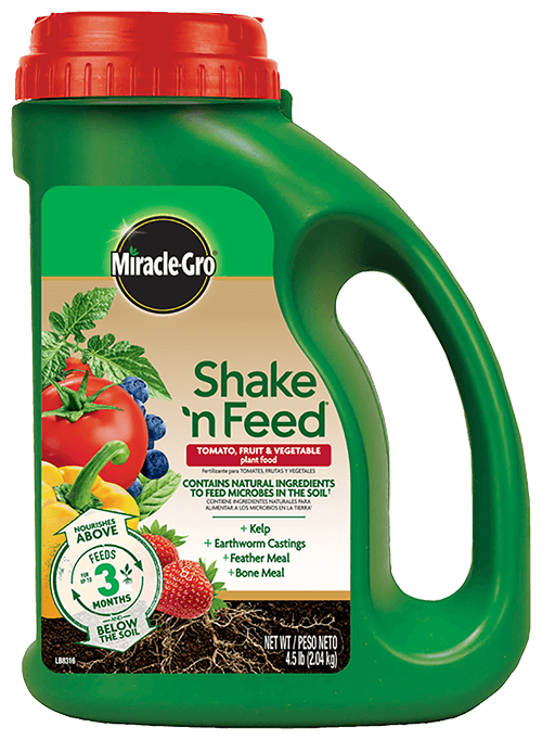 Miracle Gro, Miracle-Gro® Shake 'n Feed® Tomato, Fruit & Vegetable Plant Food