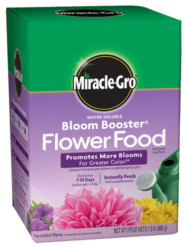 Miracle Gro, Miracle-Gro® Water Soluble Bloom Booster® Flower Food