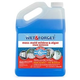 Wet & Forget, Moss, Mold & Mildew Stain Remover, 1-Gallon