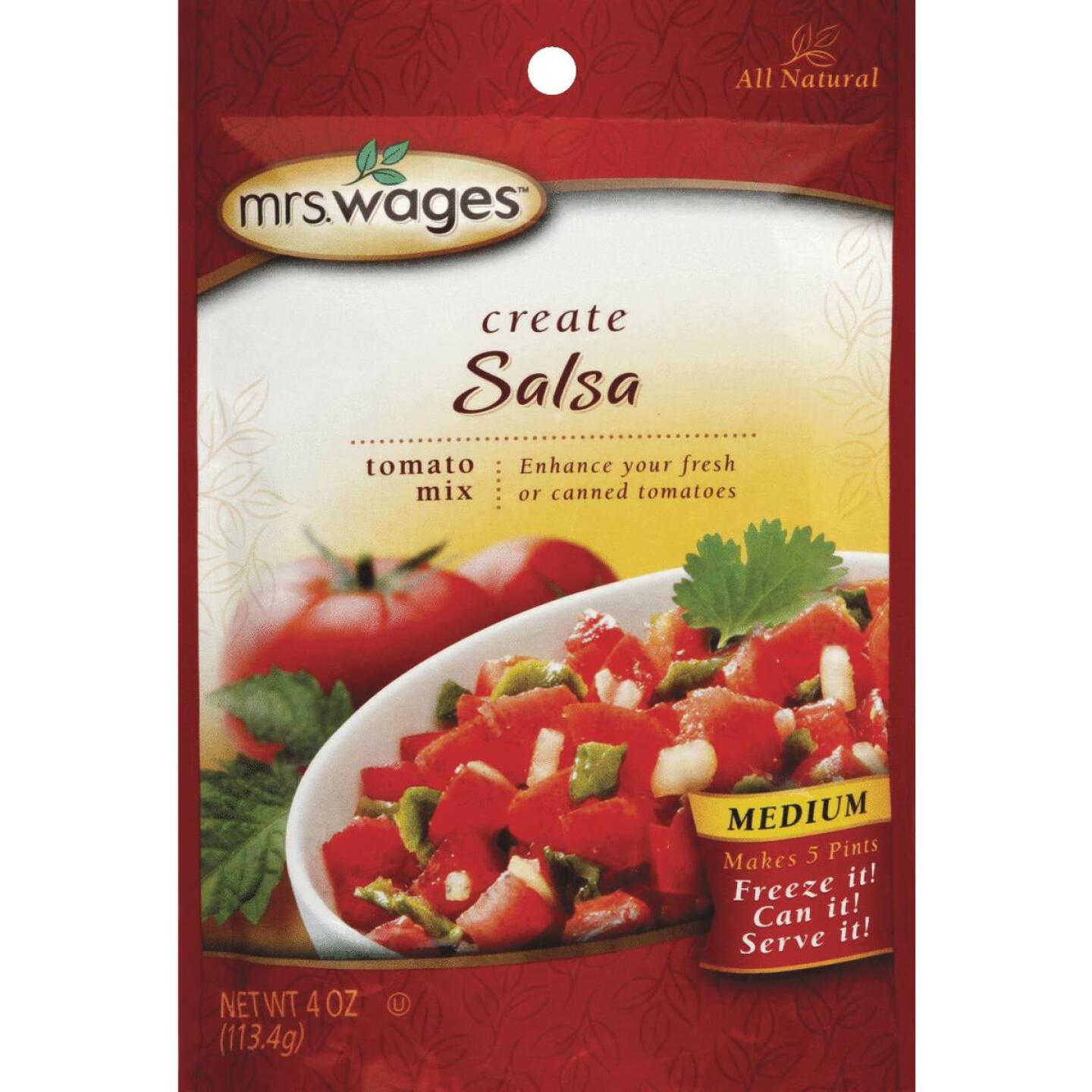 Mrs. Wages, Mrs. Wages 4 Oz. Salsa Tomato Mix