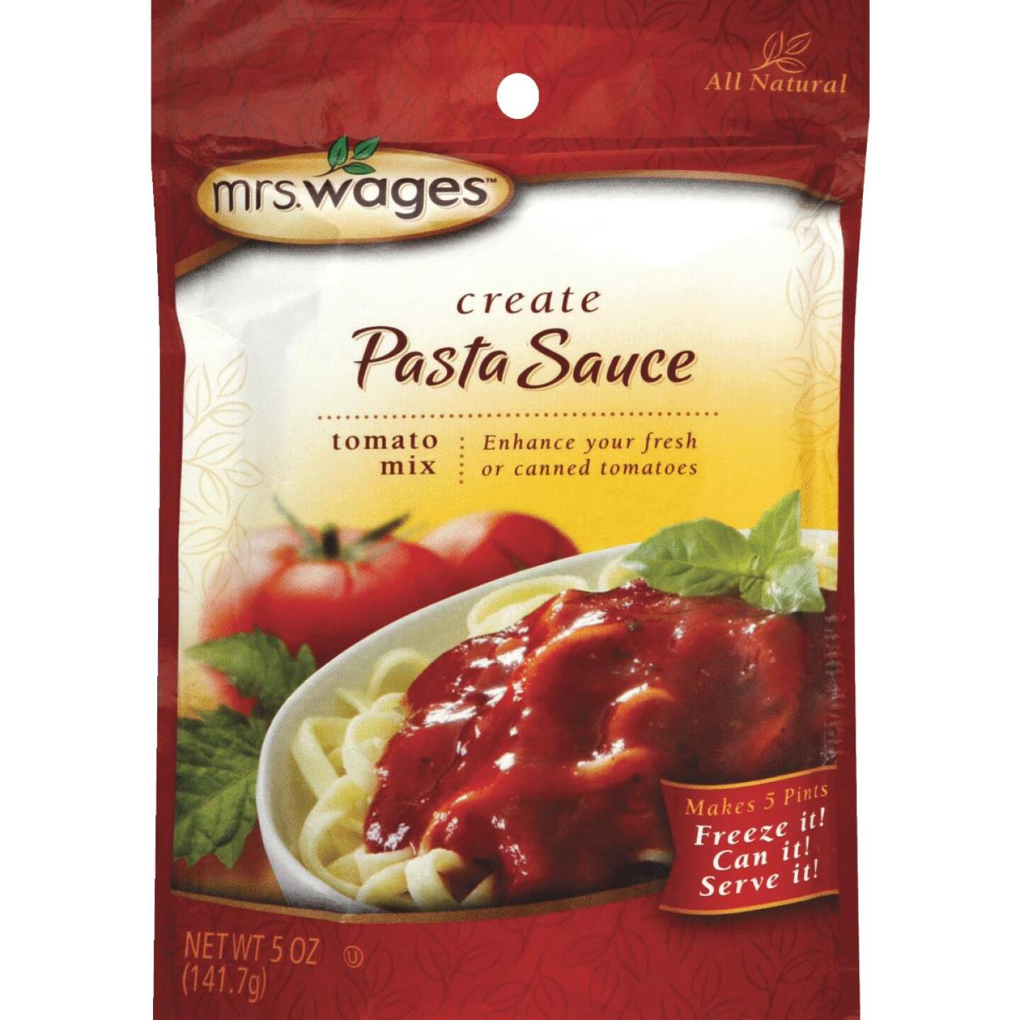 Mrs. Wages, Mrs. Wages 5 Oz. Pasta Sauce Tomato Mix