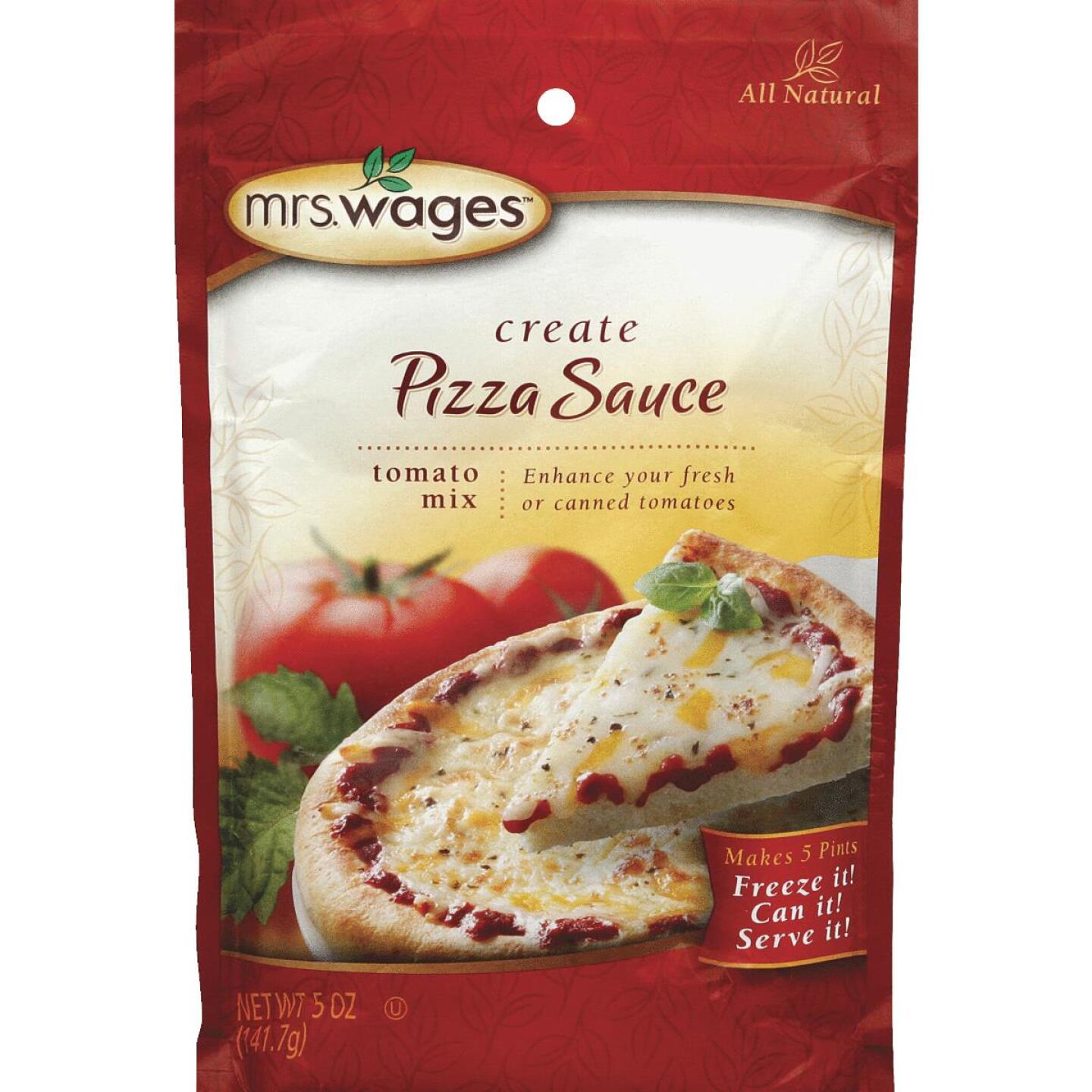 Mrs. Wages, Mrs. Wages 5 Oz. Pizza Sauce Tomato Mix