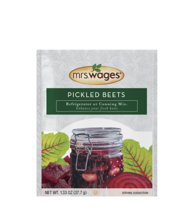 Mrs. Wages, Mrs. Wages® Pickled Beets Refrigerator or Canning Mix 1.33 oz.