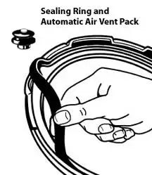 National Presto Industries, National Presto Industries Pressure Canner Sealing Ring/Automatic Air Vent Pack