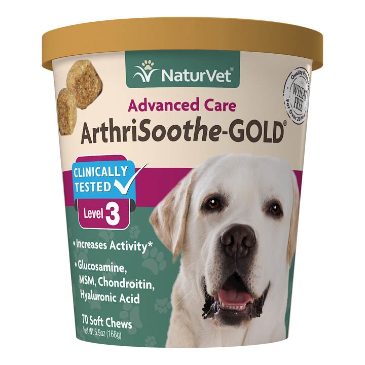naturvet, NaturVet ArthriSoothe-GOLD® Advanced Care Soft Chews
