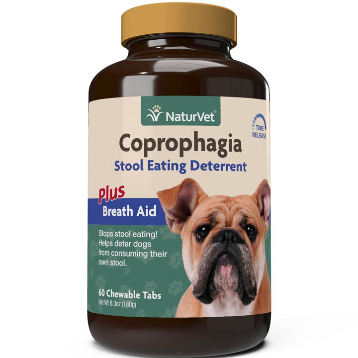 naturvet, NaturVet Coprophagia Stool Eating Deterrent Chewable Tablets