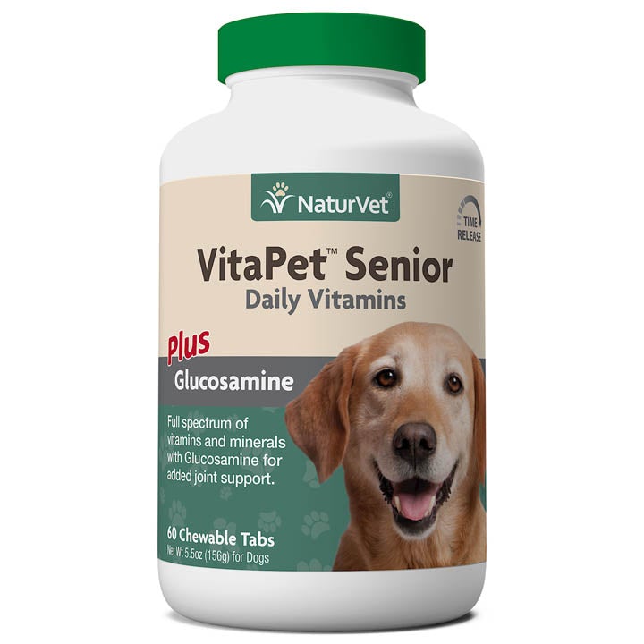 naturvet, NaturVet VitaPet™ Senior Daily Vitamins Chewable Tablets