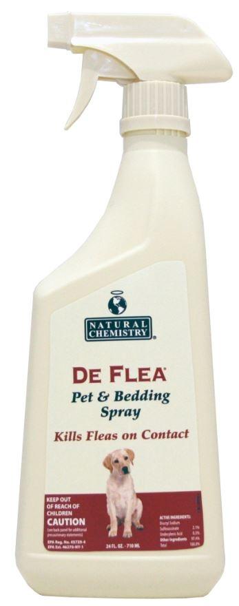 NATURAL CHEMISTRY, Natural Chemistry DeFlea Pet and Bedding Spray for Dogs