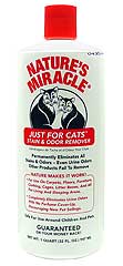 Nature's Miracle, Nature's Miracle Just For Cats Stain & Odor Remover Quart