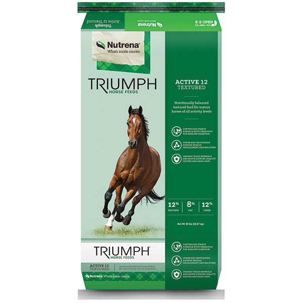 Nutrena, Nutrena® Triumph® Active 12% Textured Horse Feed