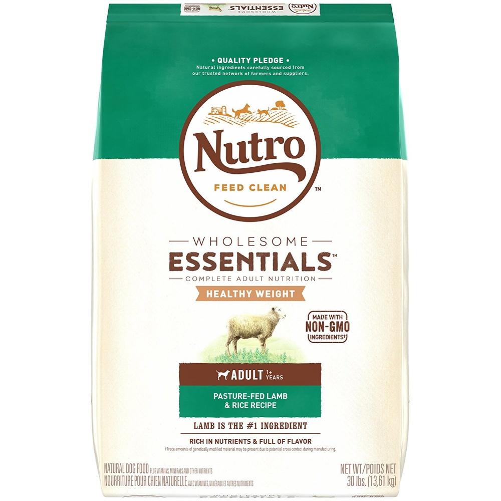Nutro, Nutro Wholesome Essentials Healthy Weight Adult Pasture-Fed Lamb & Rice Recipe Dry Dog Food