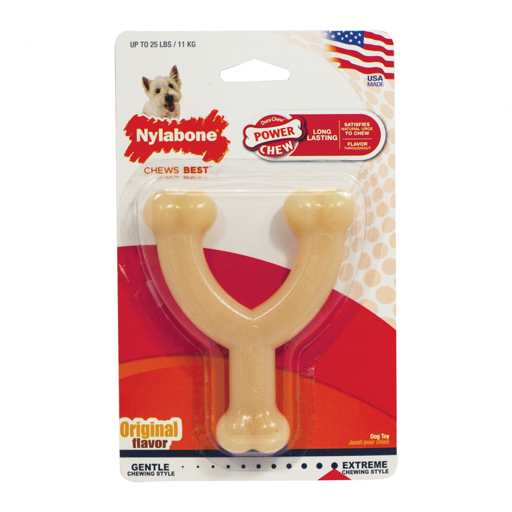 Nylabone, Nylabone DuraChew Wishbone Original Flavor Dog Toy