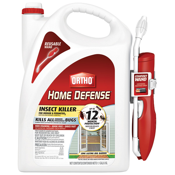 Ortho, ORTHO HOME DEFENSE INSECT KILLER FOR INDOOR & PERIMETER RTU WAND 1.1 GAL