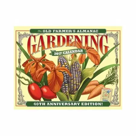 Old Farmers Almanac, Old Farmers Almanac 2000 Gardening 2017 Calendar, Pack of 20