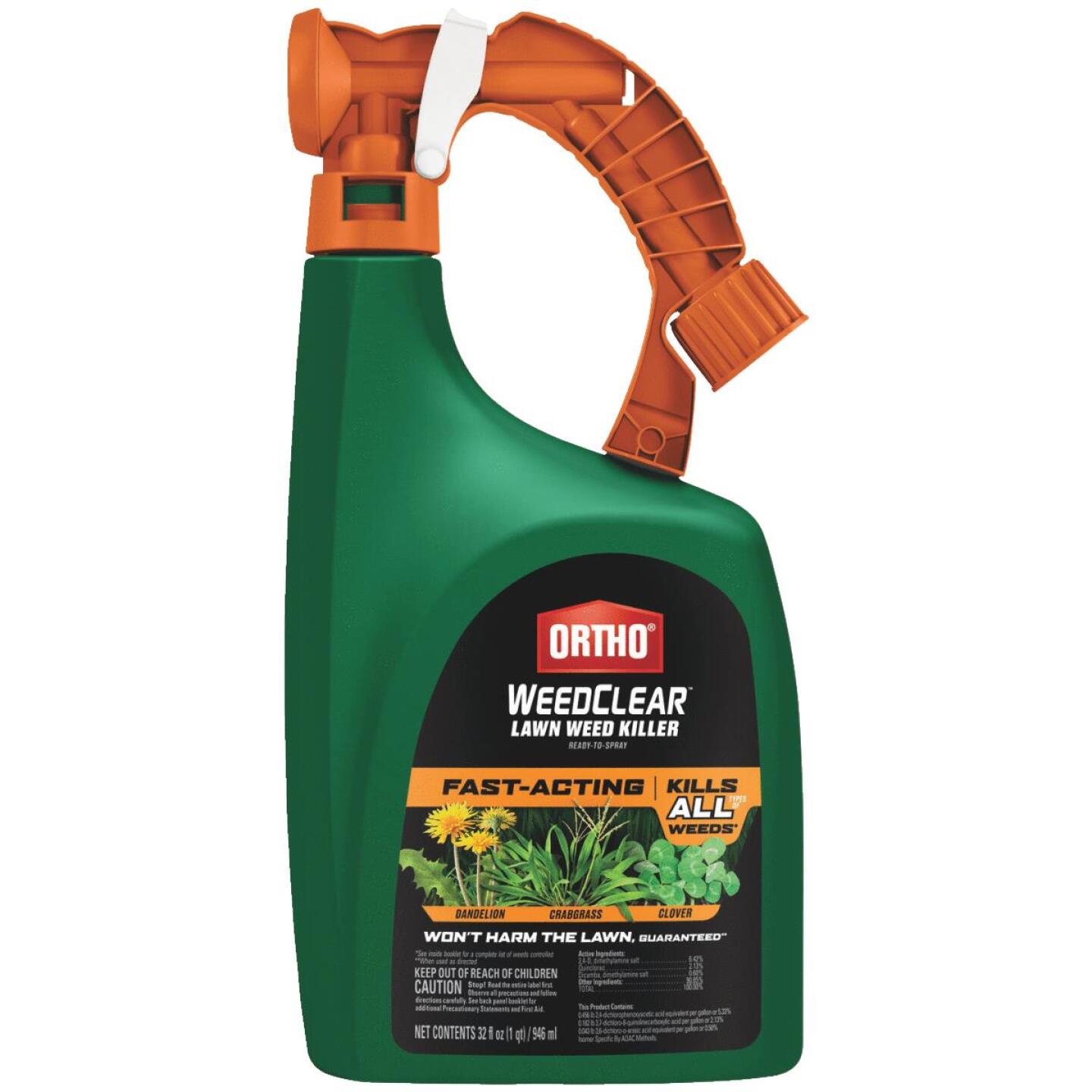 Ortho, Ortho WeedClear 32 Oz. Ready To Spray Hose End Northern Lawn Weed Killer