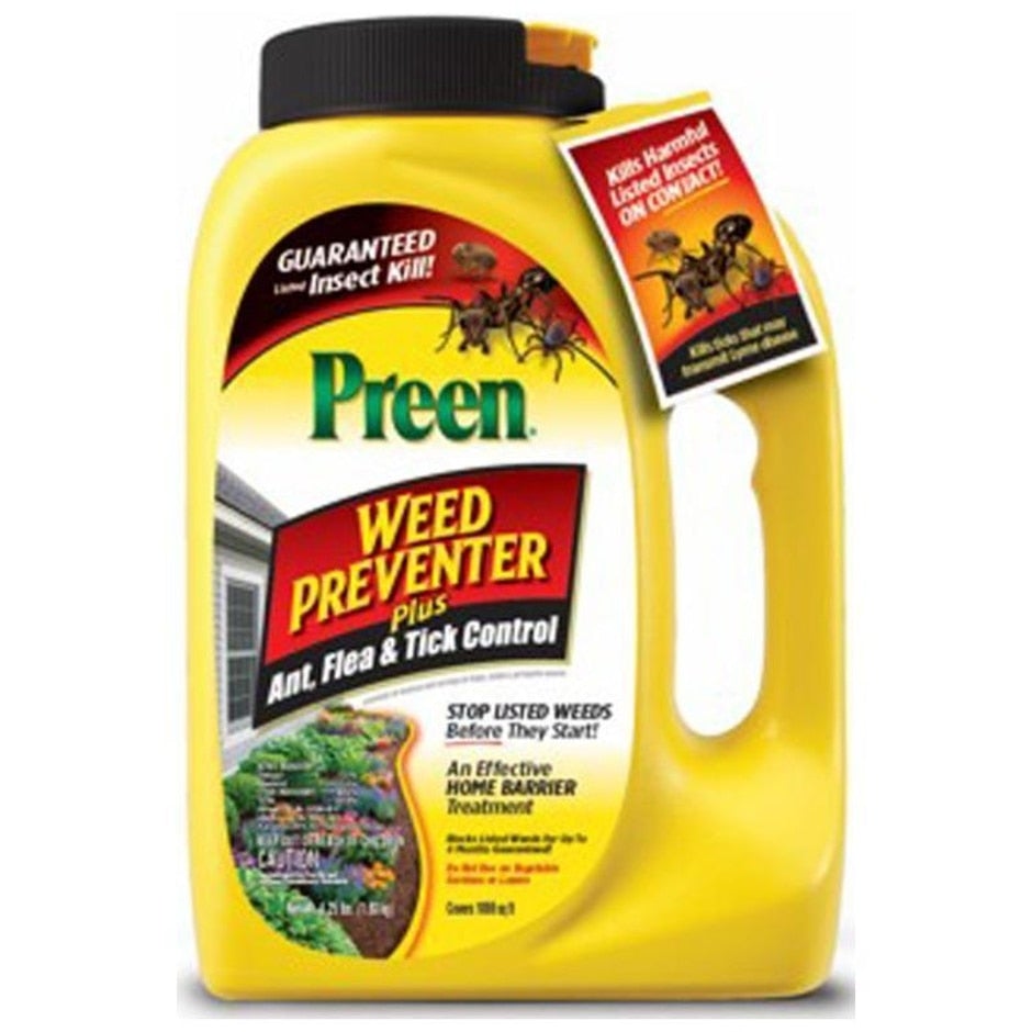 Preen, PREEN WEED PREVENTER PLUS ANT, FLEA & TICK CONTROL