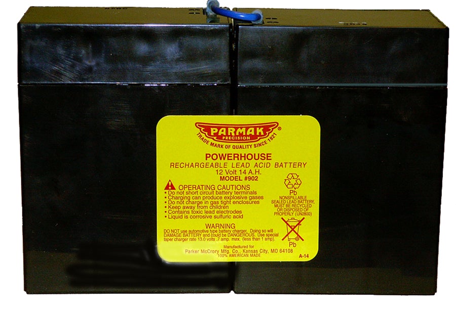 Parmak, Parmak #902 – 12V Replacement Battery