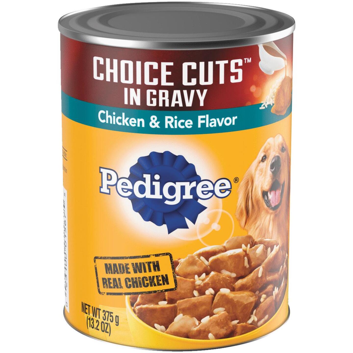 PEDIGREE, Pedigree Choice Cuts Chicken & Rice Wet Dog Food, 13.2 Oz.