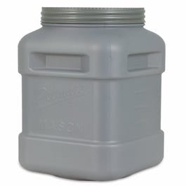 Petmate, Pet Food Mason Jar Storage, Gray Plastic, 40-Lbs.