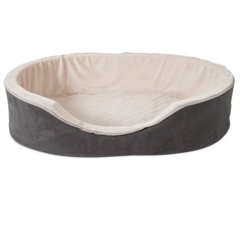 Petmate, Petmate Aspen Pet Plush/Suede Oval Lounger