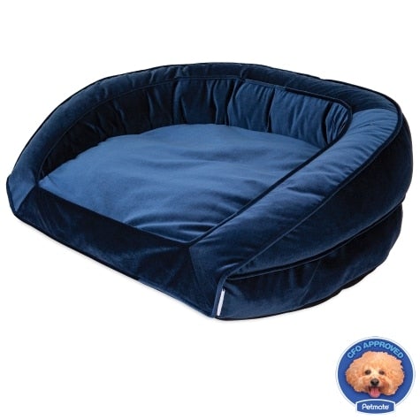 Petmate, Petmate La-Z-Boy Blue Velvet Tucker Sofa Bed