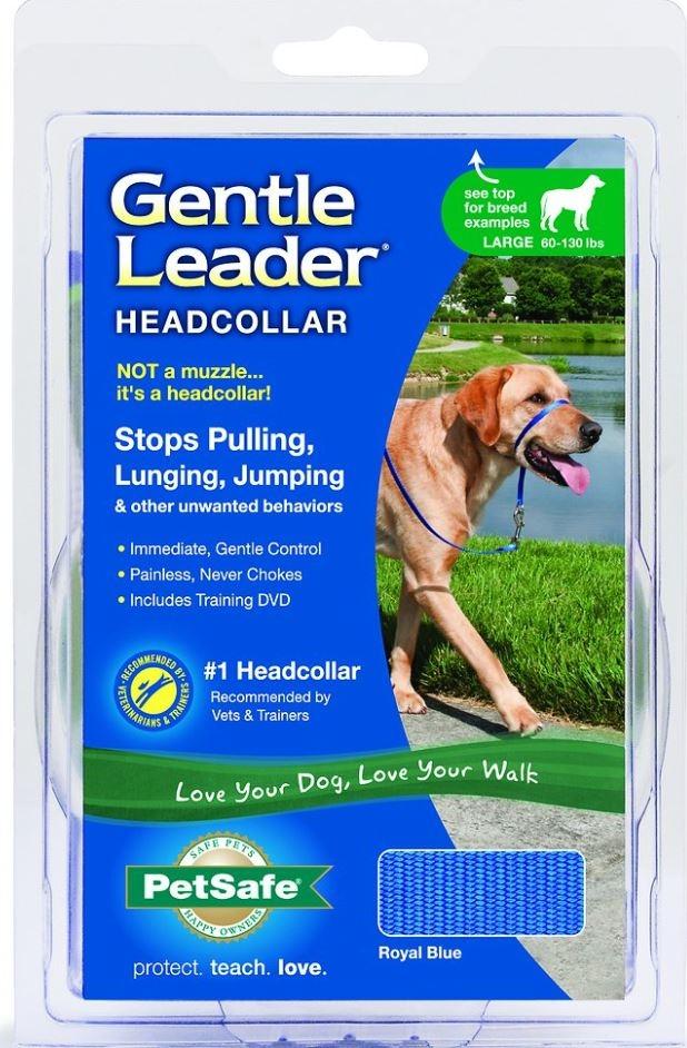PetSafe, Petsafe Gentle Leader Quick Release Royal Blue Headcollar for Dogs