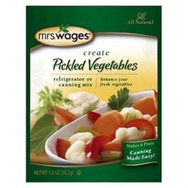 Mrs. Wages, Pickled Vegetables Refrigerator or Canning Mix, 1.4-oz.