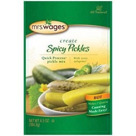 Mrs. Wages, Pickling & Canning Mix, Spicy Hot, 6.5-oz.