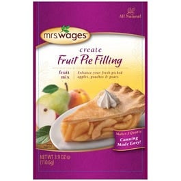 Mrs. Wages, Pie Filling Mix, Apple Fruit Pie, 3.9-oz.