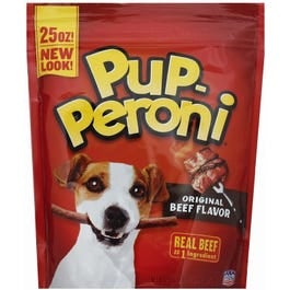 Various, Pup-Peroni Dog Snacks, Beef, 25-oz.