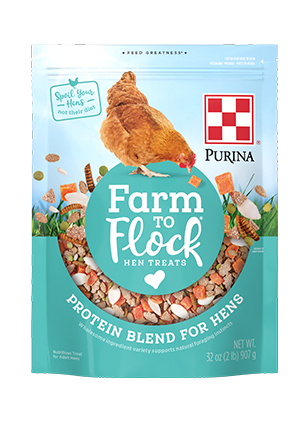 Purina, Purina® Farm to Flock® Protein Blend Hen Treats