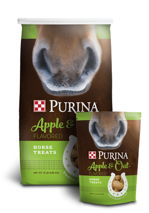 Purina, Purina® Horse Treats Apple and Oat-Flavored